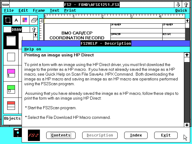 FormWorx 1.12 for Windows - Help