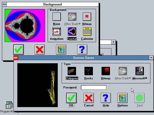hDC MicroApps 2.19 - Screen Saver