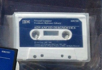 IBM Advanced Diagnostics 1.02 Cassette - Cassette