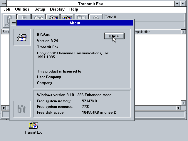 WinWorld: BitWare 3.x