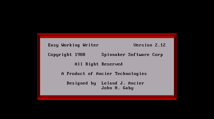 WinWorld: Easy Working Tri-Pack 1992