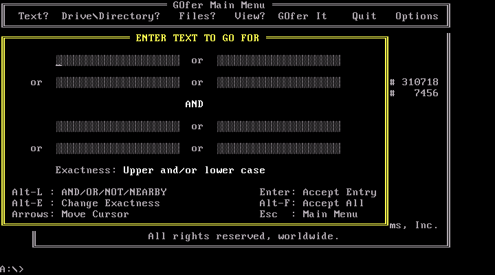 WinWorld: GOfer 1.0