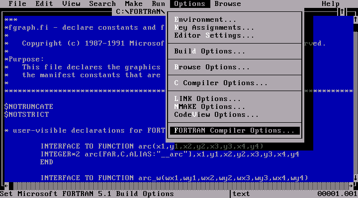 Microsoft Fortran Powerstation 10 Virtually Fun