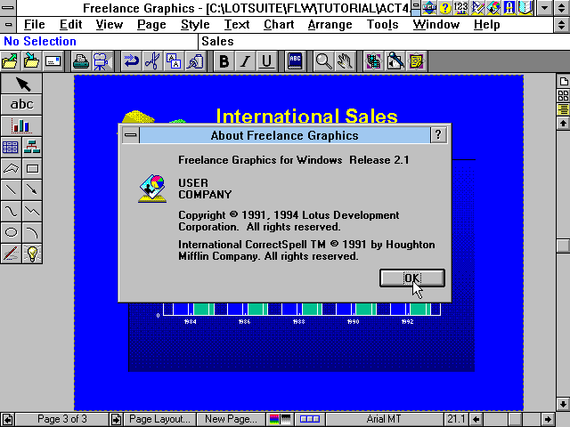 winworld smartsuite 3 1 freelance graphics freelance graphics