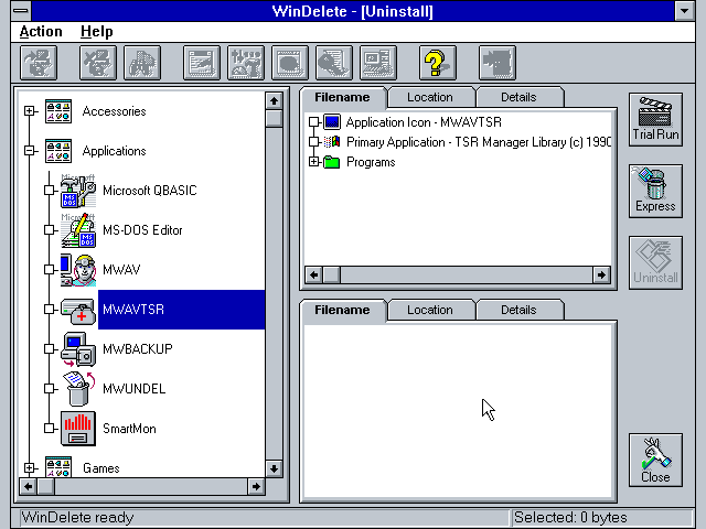 WinWorld: WinDelete 3.0