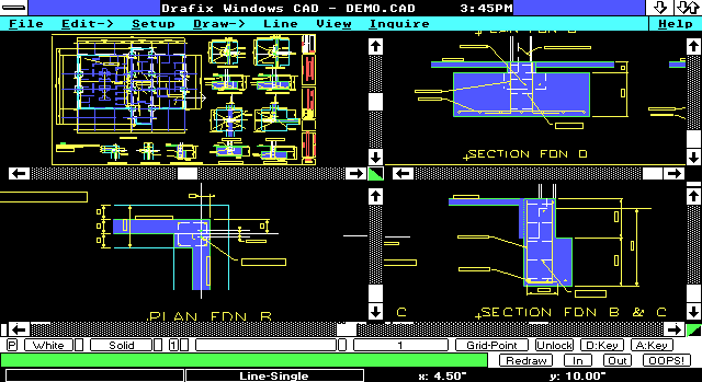 Drafix 1.0 for Windows - Windows