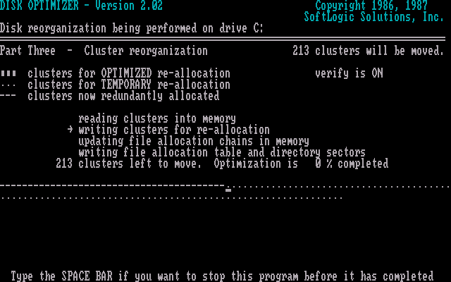 SoftLogic Disk Optimizer 2.02 - Defrag