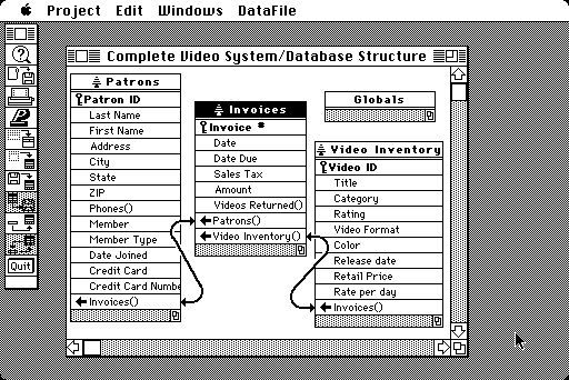 dBase Mac 1.01 - Design