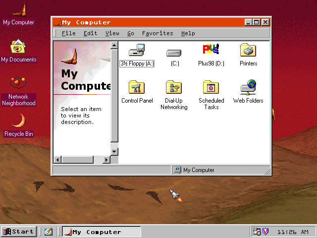 Plus 98 - Desktop