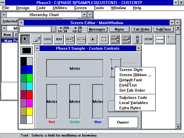 Phase3 2.0 - Screen Editor