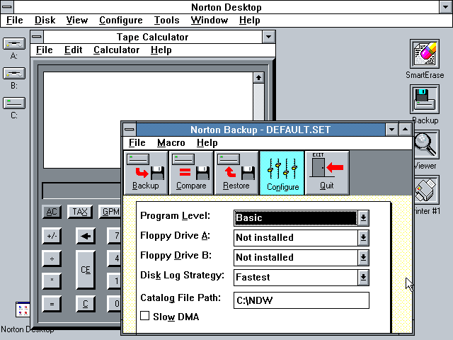 Norton Desktop 1.0 for Windows - Utils