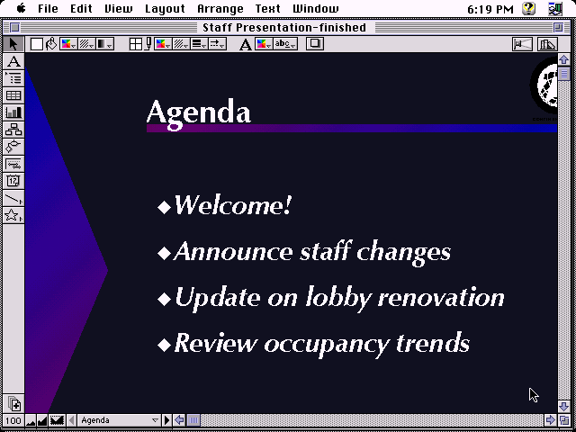 Claris Impact 1.0Bv1 - Presentation