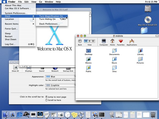 WinWorld: Mac OS X 10.0