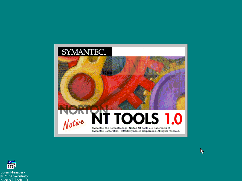 Norton NT Tools 1.0 - Splash