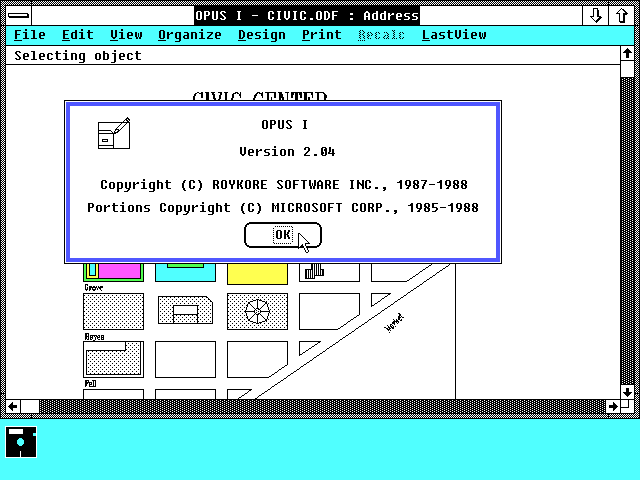 Opus I 2.04 - About