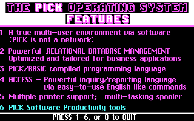 Pick Operating System - Demo 2