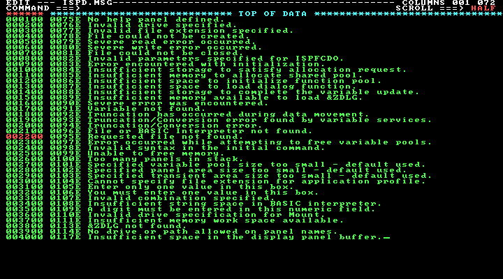 IBM EZ-VU Editor 1.0 - Edit