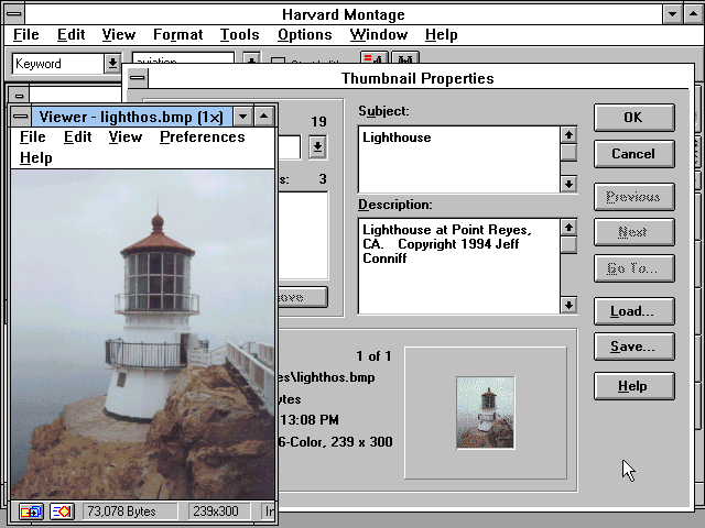 Harvard Montage 1.0 - Properties