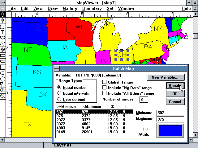 MapViewer 1.0 - Map Data