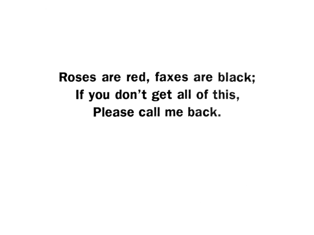 Expert Fax Forms - Joke