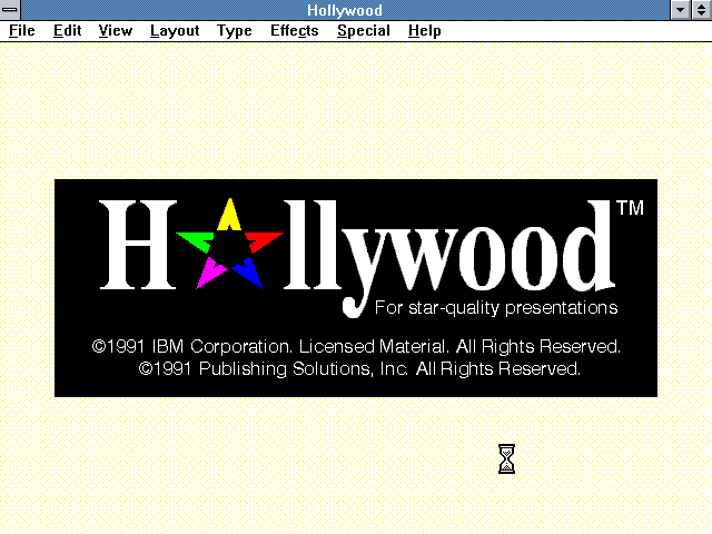 Hollywood 1.0 - Splash