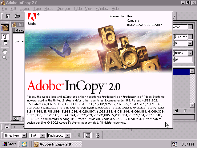 Adobe InCopy 2.0 - About