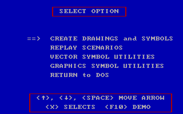 PCCrayon - Menu