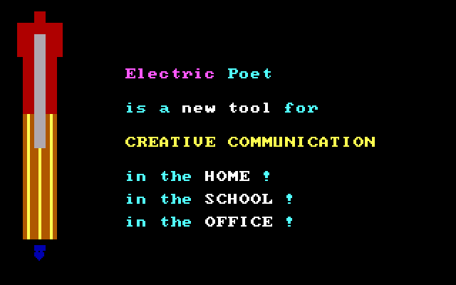 IBM Electric Poet 1.00 - Demo 1