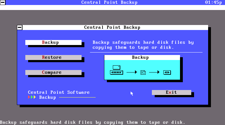 PC Tools 8.0a - Backup