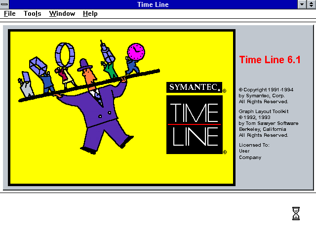 Symantec Time Line 6.1 - Splash