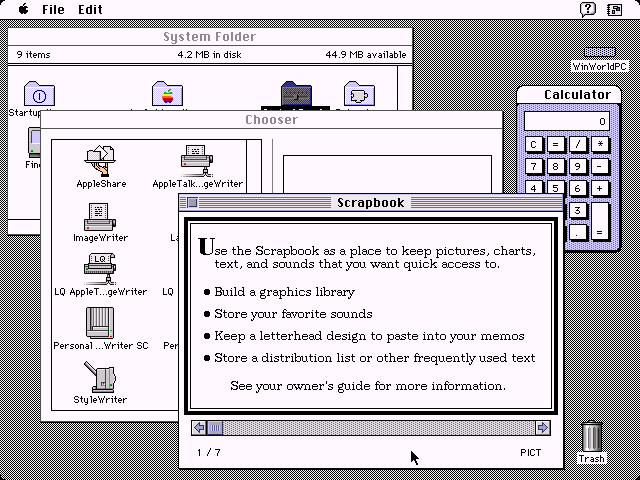 Mac OS 7.1 - Utils