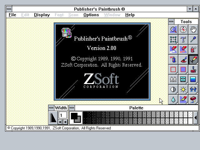 Publishers Paintbrush 2.0 - About