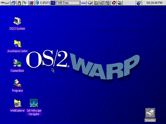 OS/2 Desktop