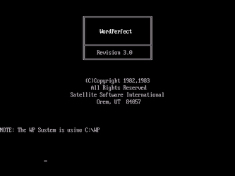 wordperfect dos wordperfect dos