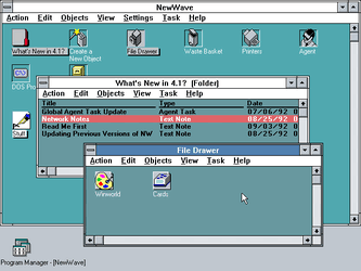 Nuwave Computer NewWave 4.x - Stats, Downloads and Screenshots :: WinWorld