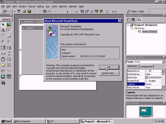 Microsoft Visual Basic 5.0 - Stats, Downloads and Screenshots :: WinWorld