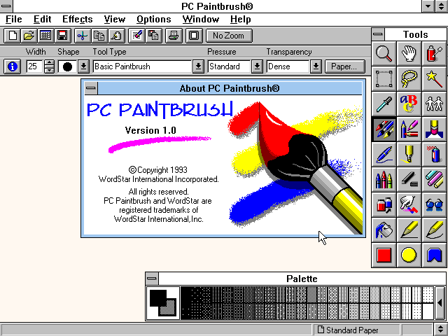 WinWorld: GEM Paint 1.x